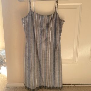 Cute striped mini dress! size small